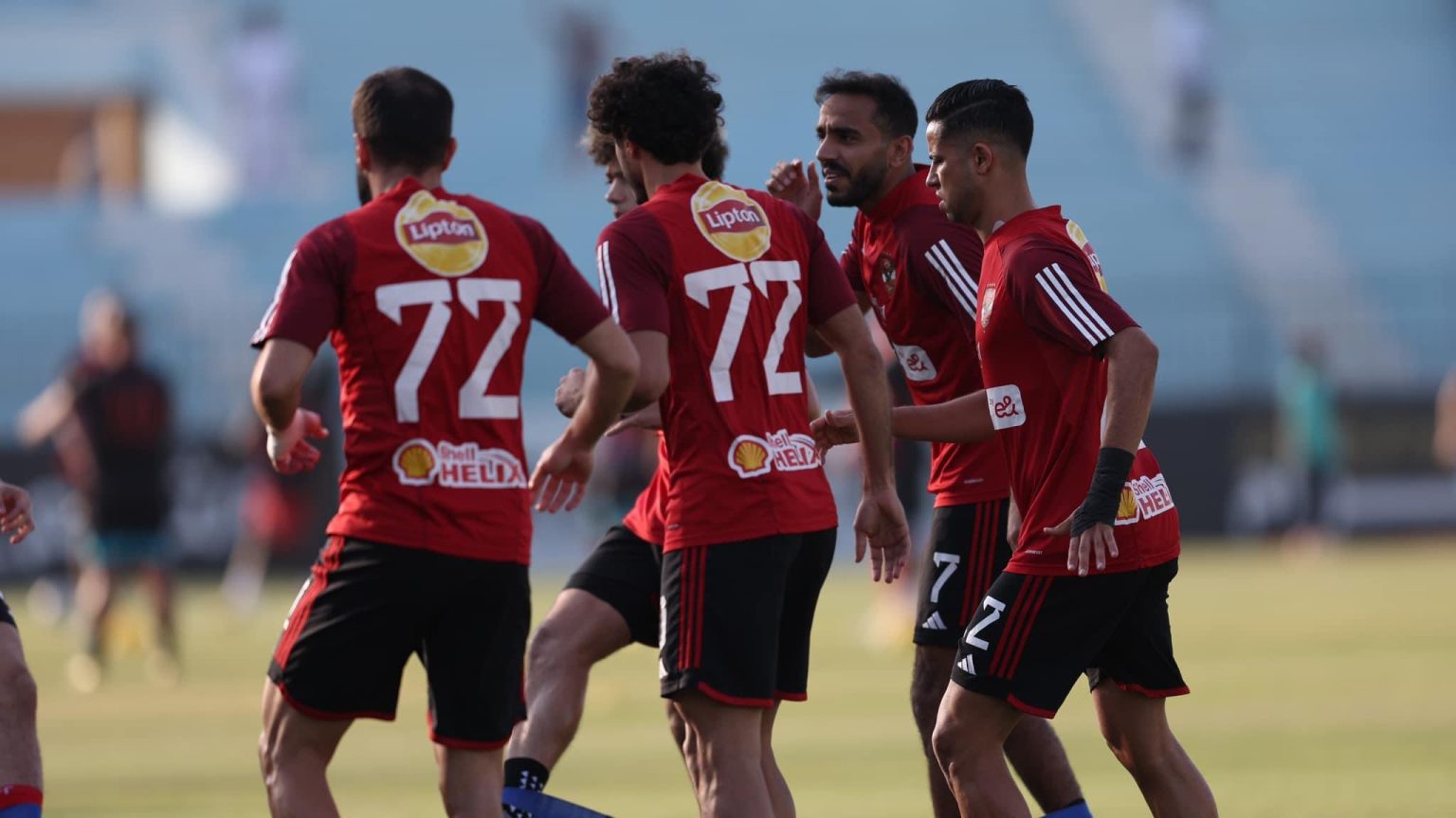 Wachezaji wa Al Ahly na jezi namba 72